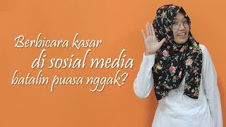 Hukum Bicara Kasar di Sosial Media saat Bulan Ramadan