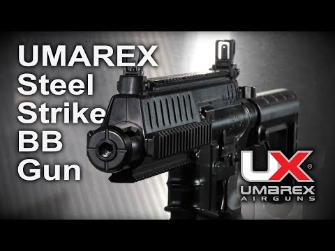 Umarex Steel Strike Gun 6-Shot Burst Auto BB Airgun Features
