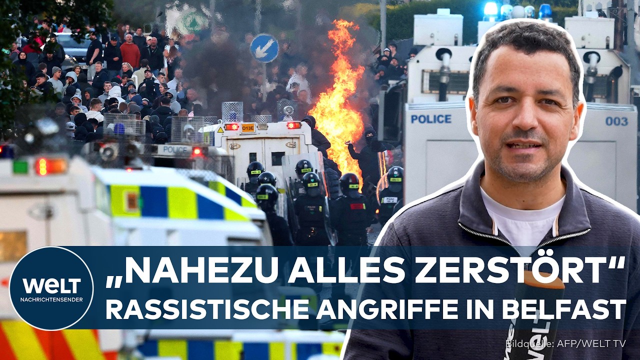 BELFAST: CHAOS nach Messerangriff: „Es sind Bilder, die die Menschen nie vergessen werden“