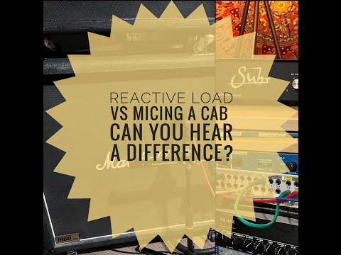 Do IR’s and Reactive Loads sound the same as mic'ing up a real cab?
