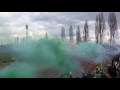 videó: A Tábor vonulása a csepeli stadionhoz - Csepel - Fradi 2016