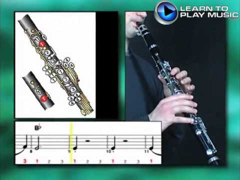 Ex024 How to Play Clarinet - Clarinet Lessons for Beginners