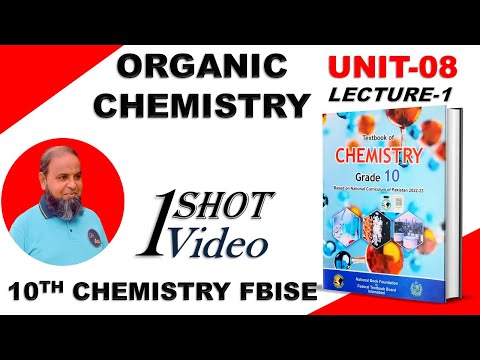 Unit 8 Organic Chemistry Class 10 Chemistry Chapter 8 New Book Federal Board FBISE FB NBF