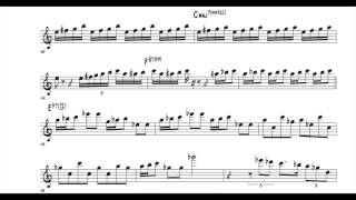 Eddie Daniels Transcription- Concerto for Jazz Clarinet