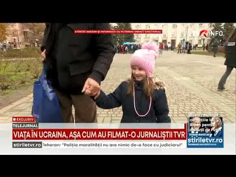EXCLUSIV Viața în Ucraina, așa cum au filmat-o jurnaliștii TVR