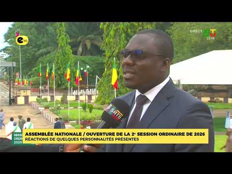Assemblée nationale / ouverture de la 2e session ordinaire de 2026 : réactions de quelques  personnalités présentes