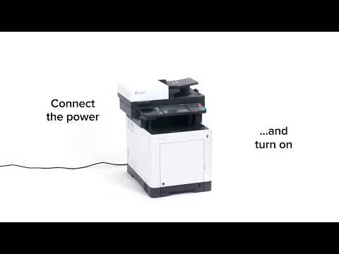 Распаковка Kyocera M6235cidn