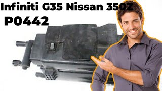 P0442 Evap Leak that Canister Charcoal Infiniti G35 Nissan 350Z