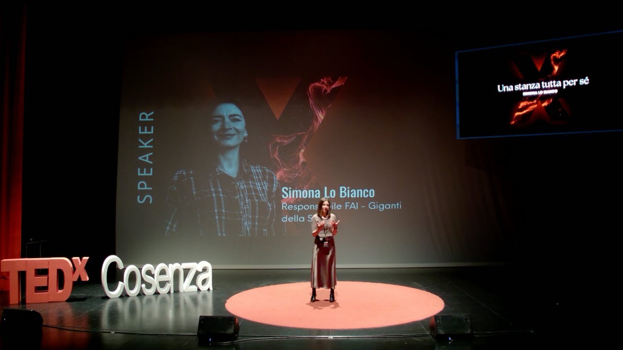Una stanza tutta per sé | Simona Lo Bianco | TEDxCosenza