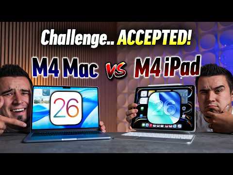 iPadOS 26 vs macOS on $850 MacBook Air: ULTIMATE Battle!