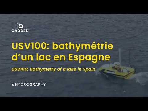 Bathymetry with BALI USV 100 USV100