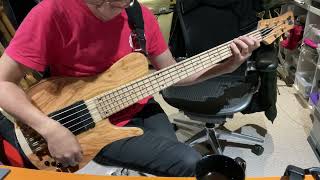 Video thumbnail for Fodera Richard Bona Imperial bass test drive by expiredtree