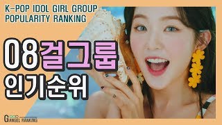 8월 걸그룹 인기순위 TOP30 K-POP IDOL Girl Group Ranking