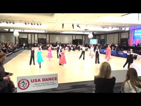 2017 USA Dance Nationals - Junior 1 Silver Standard Semi Final - Waltz