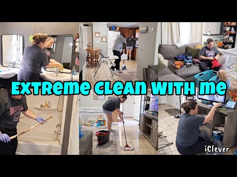 Extreme Clean With Me: Deep Cleaning, Decluttering & Home Reset 2025 | Chelcy's Mobile Home Living