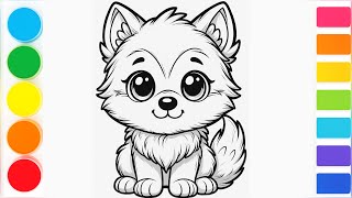You Can Draw This Cute Puppy in PROCREATE - Step by Step Procreate Tutorial