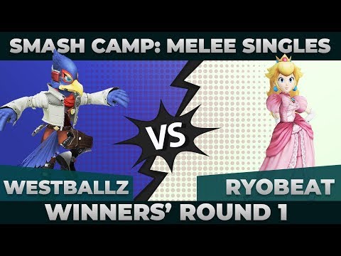 Westballz vs Ryobeat - Winners' Round 1: Melee Singles Top 48 - Smash Camp 2019 | Falco vs Peach