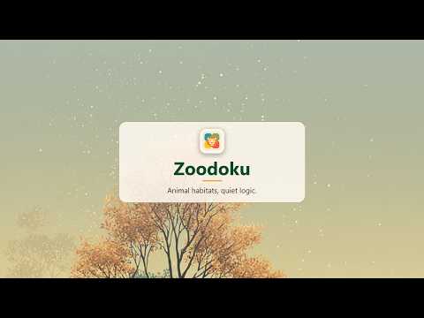 Zoodoku: Animal Logic Puzzle video thumbnail