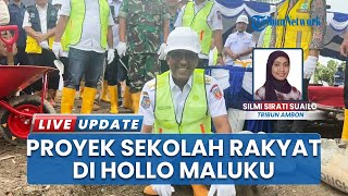 Lahan 5,7 Hektar di Hollo Maluku Tengah Resmi Dibangun Sekolah Rakyat Permanen