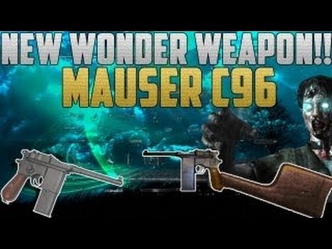 Black Ops 2 Zombies *NEW* DLC 4 Wonder Weapon LEAKED - BO2 Prototype M1912 Mauser Export Model