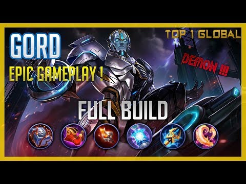 Gord Build & Gameplay! - Top 1 Global Gord 😱 - Mobile Legends Bang Bang!