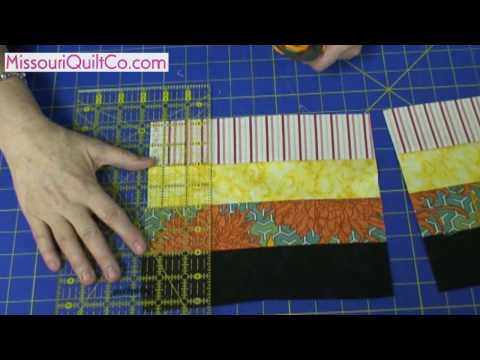 Fence Rail Quilting Block - Beginner Block Quilting Series