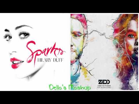 "Sparks" vs. "I Want You To Know" - Hilary Duff vs. Zedd (Mashup!)