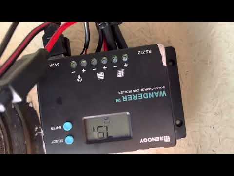 How to Fix Renogy E01 /E O1 error code - wanderer solar charge controller - ford ranger truck camper
