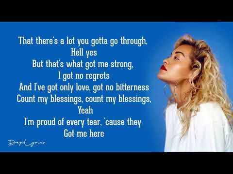 Rita Ora  - Grateful (Lyrics) 🎵