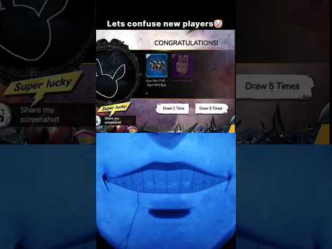 Lets confuse new players🤡