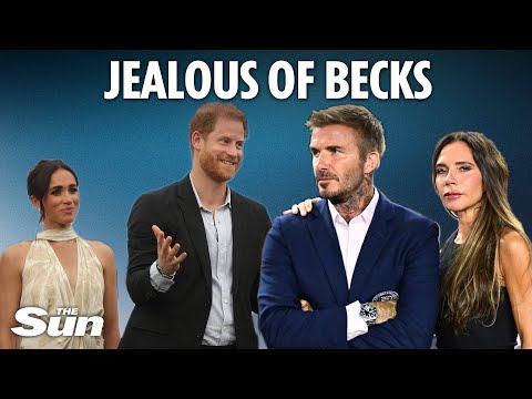 The Beckhams are everything Harry & Meg wish they could be - they're superstars, says royal expert