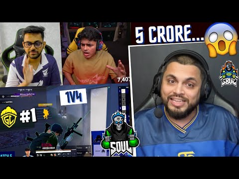 Sid ₹5 Crore Budget  | Godl #1 UE Grand Finals | INSANE 1v4 by RNTX 🔥 ft Mortal