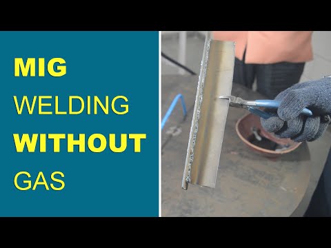 MIG Welding Without Gas | Gas vs Gasless MIG Welding | When You MIG Weld Without Shielding Gas