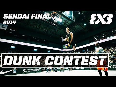 🔴 Lipek! White Men Can JUMP - Dunk Contest [Re-Live] | FIBA 3x3 WT Final Sendai 2014