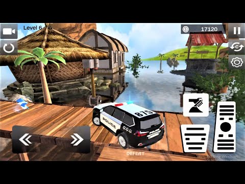 Police Jeep Racing Stunt 3D 4x4 Ramp Stunt - Impossible Stunts Game  - Android GamePlay