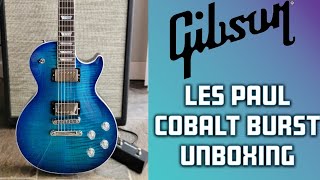 Video thumbnail for Gibson Les Paul Modern Figured - Cobalt Burst - Unboxing by Mike Ray