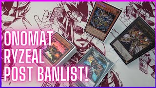 UPDATED Onomat-Ryzeal Deck POST Emergency Banlist!