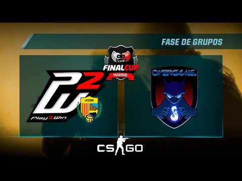 CS:GO - Play2Win Llagostera vs Overgame Telepizza - Fase de Grupos - Final Cup 9