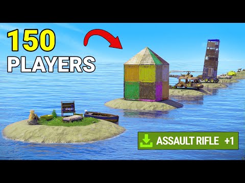Cargo Ship Build Raft I Gave 100 Rust Players Their Own Rafts - Random… - Partner