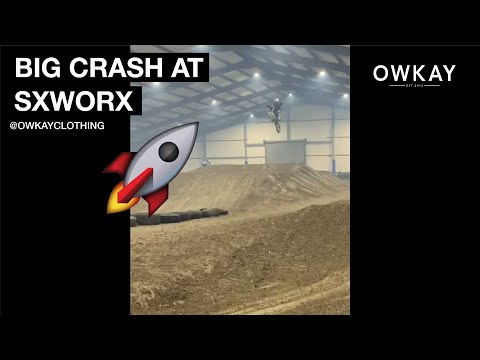 BIG CRASH at SXWORX | New UK Supercross Track