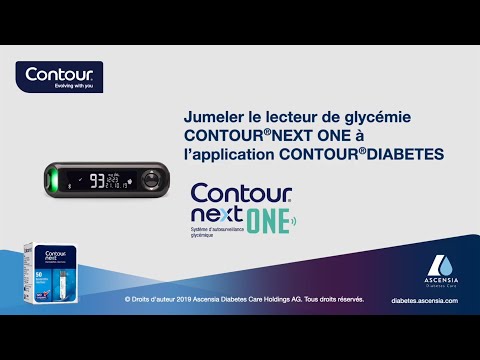 Jumeler le CONTOUR NEXT ONE à l'appl CONTOUR DIABETES  | CONTOUR NEXT ONE | mg/dL | Belgique (fr_BE)