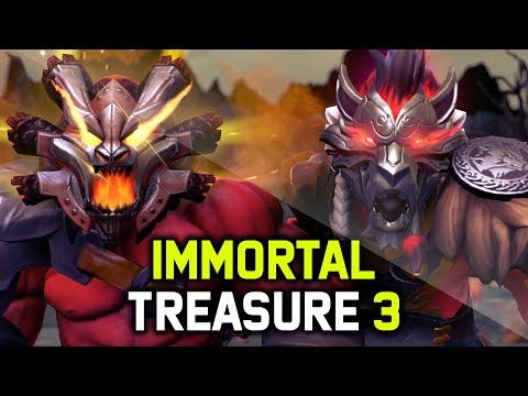 Immortal Treasure III - The International Battle Pass 2019 - FULL Preview - Dota 2