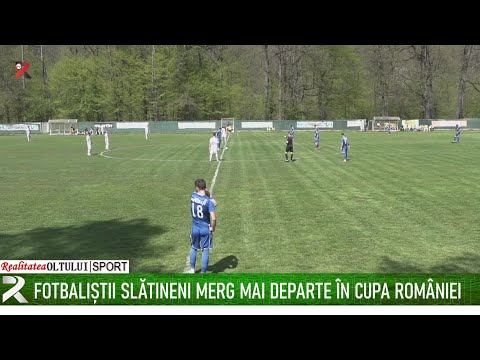 Fotbaliștii slătineni merg mai departe în Cupa României