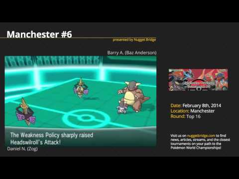 Manchester 6 Top 16 - Daniel N. (Zog) vs Barry A. (Baz Anderson)