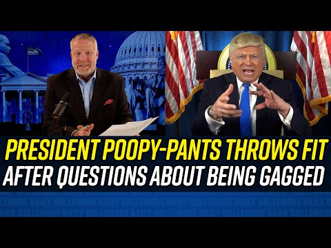 'Donald Trump' LOSES HIS COOL When Asked About His Poop Filled Pants!!!