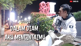 Download lagu Lagu Malaysia by stings [DALAM DIAM AKU MENCINTAIMU] cover akustik di taman palopo city mp3