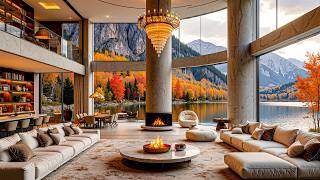 Gentle September Morning Jazz In A Cozy Living Space - Soothing Jazz For Reading And Stress Relief