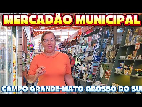 MERCADÃO MUNICIPAL DE CAMPO GRANDE NO MATO GROSSO DO SUL, OLHA QUE FARTURA...