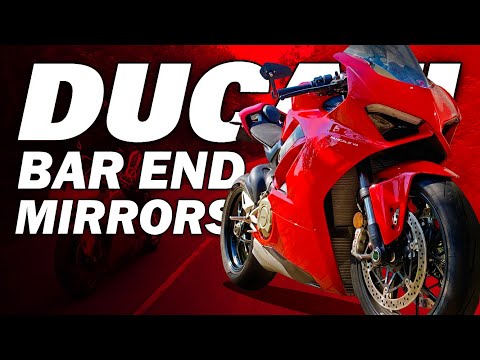 Why I replaced my Ducati Panigale V4 Mirrors with Bar End Mirrors
