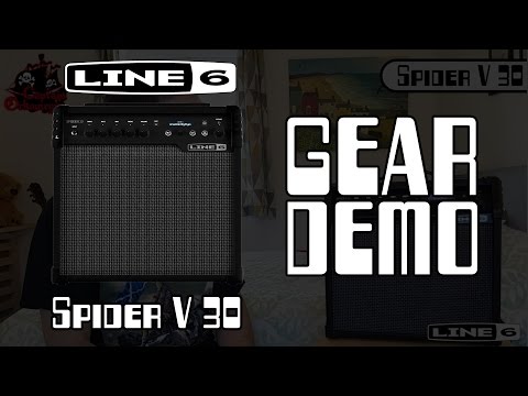 Line 6 Spider V 30 MkII 30-Watt 1x8" Digital Modeling Guitar Combo 2019 - 2021 - Black image 8
